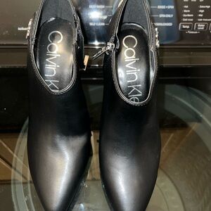 Calvin Klein Sleek Black Heels